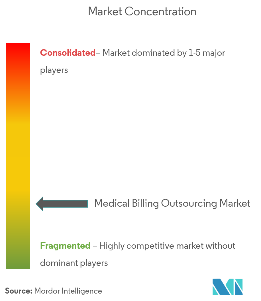 Medical Billing Outsourcing Market Concentration